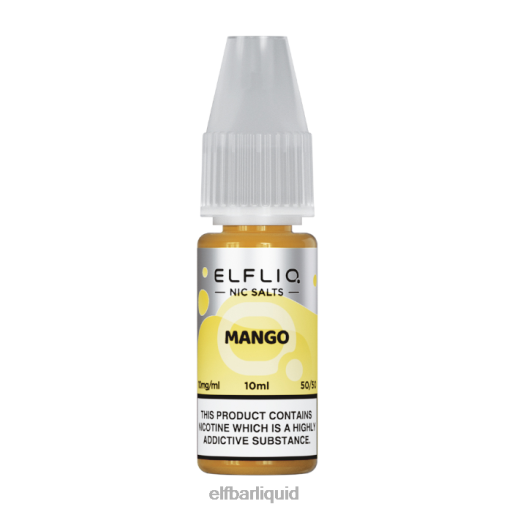 ELFBAR- V2020189 elf bar 7000 czelfliq nic salts - mango - 10ml-20 mg/ml