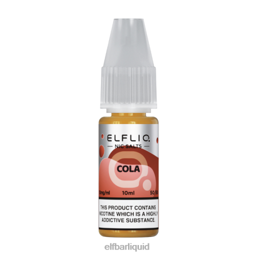 ELFBAR- V2020195 elf bar liquid recenzeelfliq nic salts - cola - 10ml-20 mg/ml