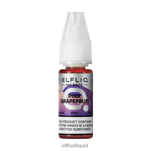 ELFBAR- V2020202 elf bar elfaelfliq růžové grapefruitové soli - 10ml-10 mg/ml