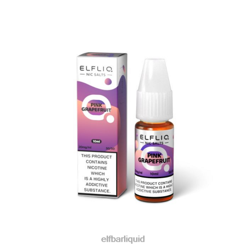 ELFBAR- V2020203 elf bar doplnovacielfliq růžové grapefruitové soli - 10ml-20 mg/ml