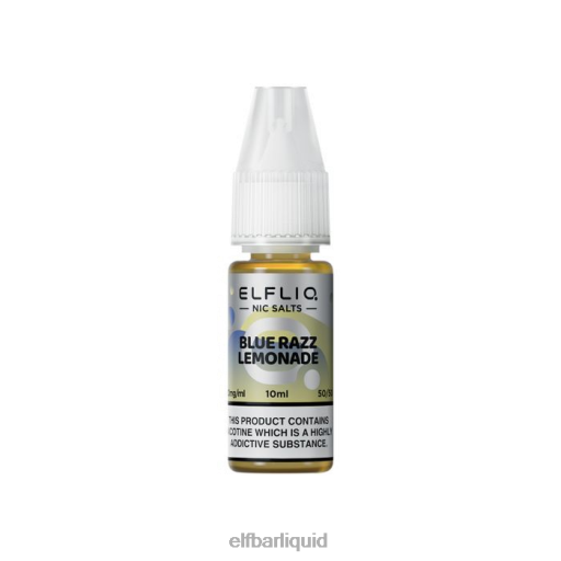 ELFBAR- V2020217 elf bar 5000 czelfliq blue razz limonáda nic salts - 10ml-10 mg/ml