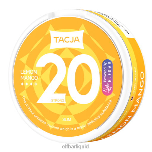 ELFBAR- V2020224 elf bar cztacja nikotinový sáček - citron mango - 1ks-20mg/g