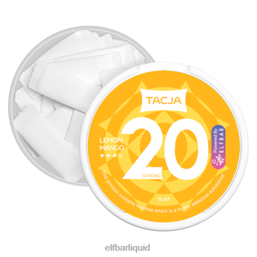 ELFBAR- V2020224 elf bar cztacja nikotinový sáček - citron mango - 1ks-20mg/g