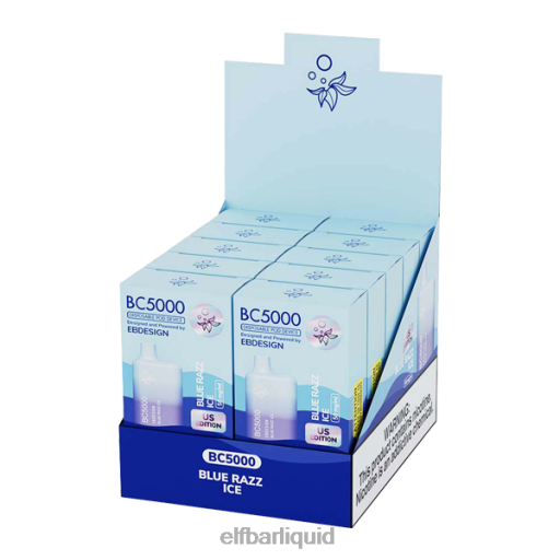 ELFBAR- V2020243 elf bar doplnovaciblue razz ice eb bc5000 spotřebitel - jednotlivě - 40 mg