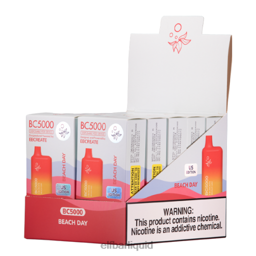 ELFBAR- V2020250 elf bar 600 czplážový den 5000 bc spotřebitel - svobodný