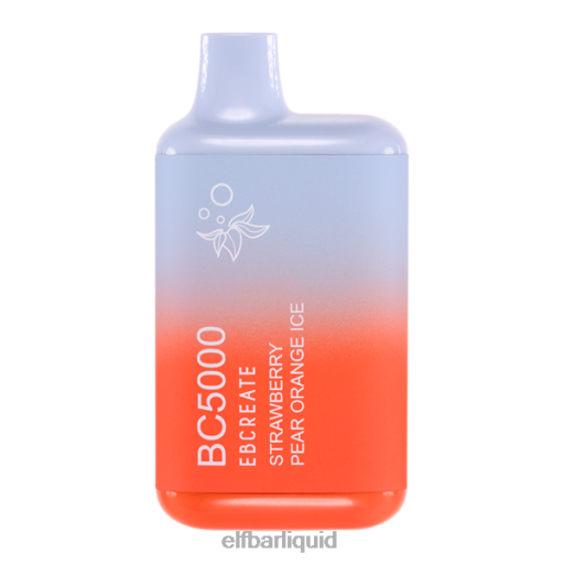 ELFBAR- V2020253 elf bar doplnovacijahoda hruška oranžový led bc5000 spotřebitel - 40mg - jednol