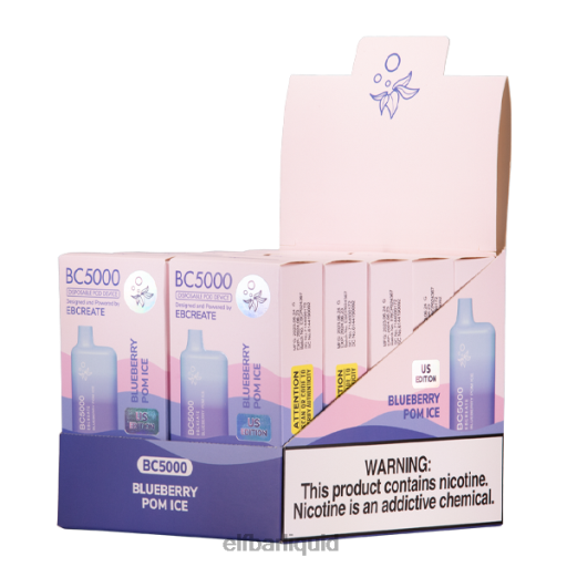 ELFBAR- V2020254 elf bar czborůvkový pom ice bc5000 spotřebitel - 40 mg - jednotlivě