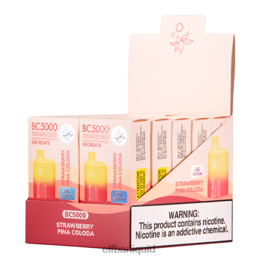 ELFBAR- V2020276 elf bar liquid vapriojahoda pina colada bc5000 spotřebitel - svobodný