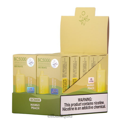 ELFBAR- V2020286 elf bar liquid vapriomango broskev bc5000 spotřebitel - svobodný