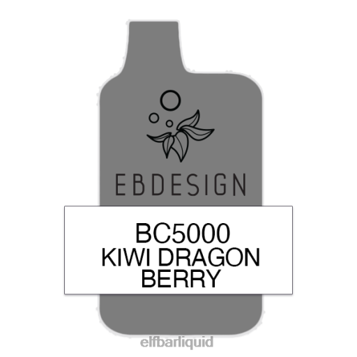 ELFBAR- V2020292 elf bar elfakiwi dragon berry 5000 konzumní - single