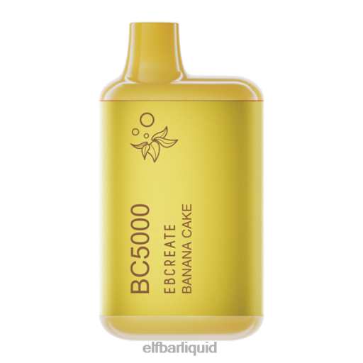 ELFBAR- V2020297 elf bar 5000 czbanánový dort ebcreate bc5000 termální edice spotřebitel - 50 mg - jeden