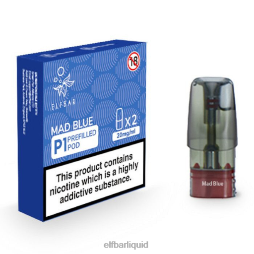 ELFBAR- V2020160 elf bar 600 czMate 500 p1 předplněné tobolky - 20 mg (2 balení) mad blue