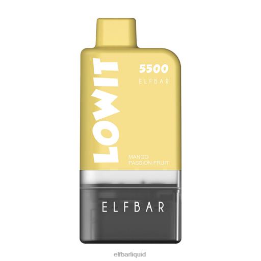 ELFBAR- V2020431 elf bar liquid smíšené bobule předplněná sada podů lowit 5500 2%nic