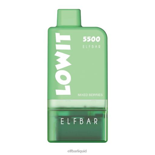 ELFBAR- V2020432 elf bar elfa šťavnatá broskev předplněná sada podů lowit 5500 2%nic