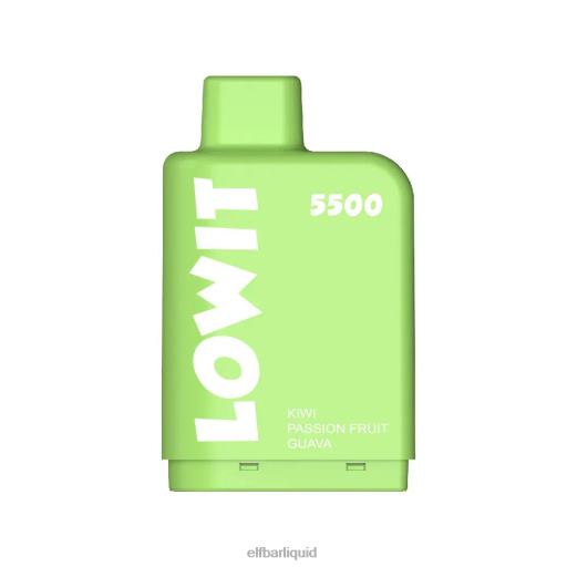 ELFBAR- V2020441 elf bar liquid kiwi mučenka guava předplněný lusk lowit 5500 šluků 2%nic