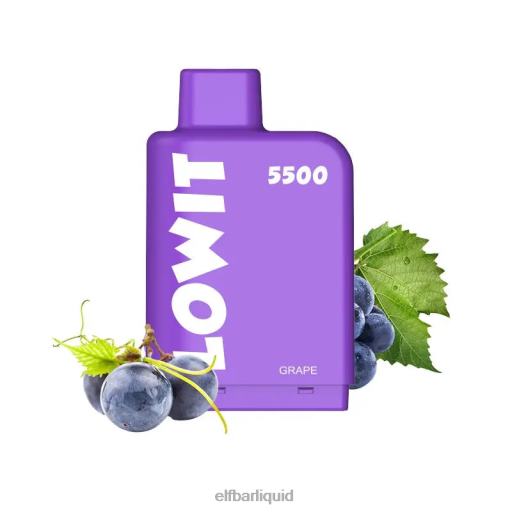 ELFBAR- V2020445 elf bar liquid recenze smíšené bobule předplněný lusk lowit 5500 šluků 2%nic