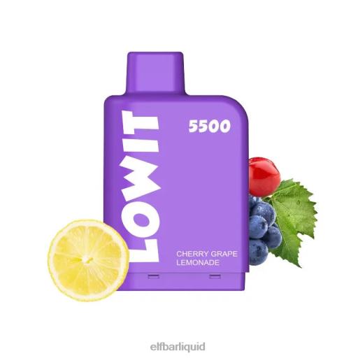 ELFBAR- V2020450 elf bar 600 cz třešňová hroznová limonáda předplněný lusk lowit 5500 šluků 2%nic