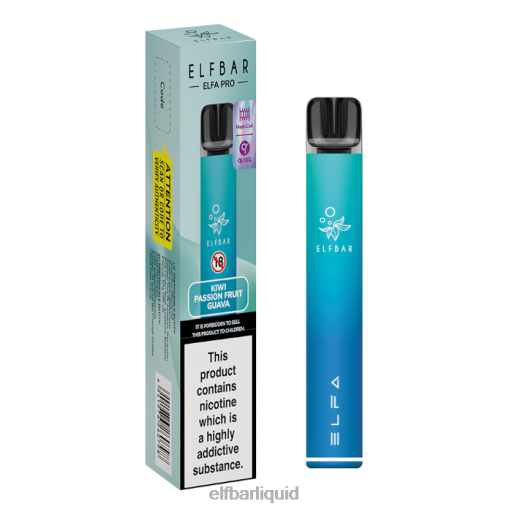 aurora blue + plněná mučenka kiwi