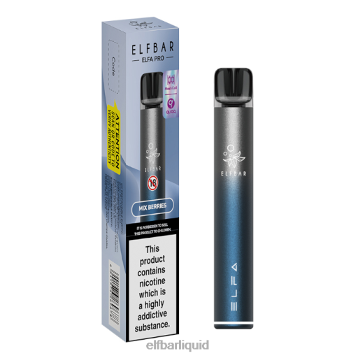 ELFBAR- V202077 elf bar 5000 cz Twilight azurová + spearmint předplněný lusk elfa pro pod kit - dobíjecí