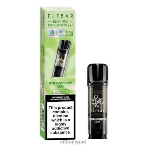 ELFBAR- V202081 elf bar liquid citron limetka elfa pro předplněné tobolky - 20 mg - 2 ks