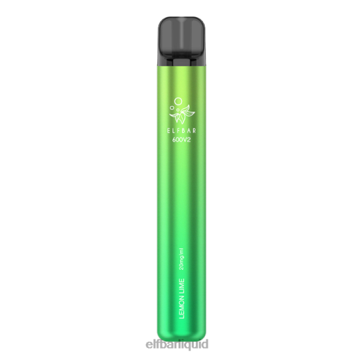 ELFBAR- V202015 elf bar liquid recenze citron limetka Jednorázová vapka 600v2 - 20 mg
