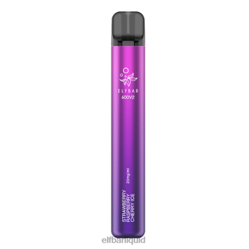 ELFBAR- V202018 elf bar 4000 cz jahoda malina třešeň led Jednorázová vapka 600v2 - 20 mg