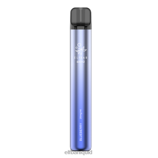 ELFBAR- V20201 elf bar liquid borůvka Jednorázová vapka 600v2 - 20 mg