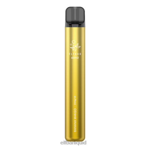 ELFBAR- V202022 elf bar elfa banán mango Jednorázová vapka 600v2 - 20 mg