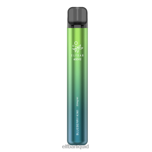 ELFBAR- V202023 elf bar doplnovaci borůvkové kiwi Jednorázová vapka 600v2 - 20 mg