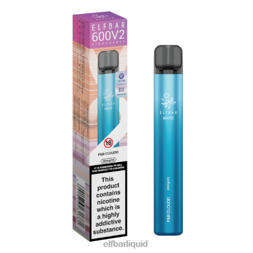 ELFBAR- V202025 elf bar liquid recenze p&b cloud Jednorázová vapka 600v2 - 20 mg