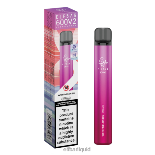 ELFBAR- V202027 elf bar 5000 cz meloun bg Jednorázová vapka 600v2 - 20 mg