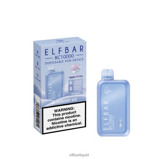 ELFBAR- V2020315 elf bar liquid recenze borůvkový led nejlepší příchuť jednorázový vape bc10000 top prodej