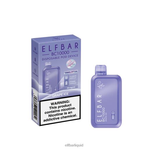 ELFBAR- V2020316 elf bar liquid vaprio hroznový led nejlepší příchuť jednorázový vape bc10000 top prodej