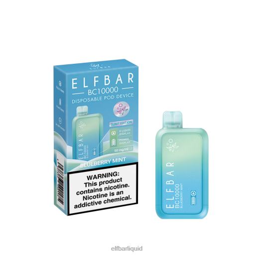 ELFBAR- V2020338 elf bar 4000 cz modrý razz led jednorázový vape nový bc10000 10000 vdechů