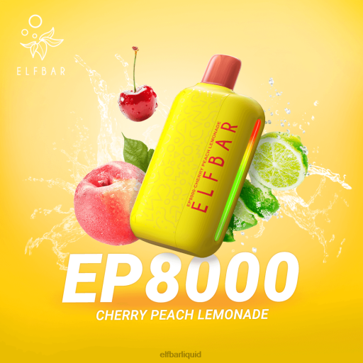 třešňová broskvová limonáda