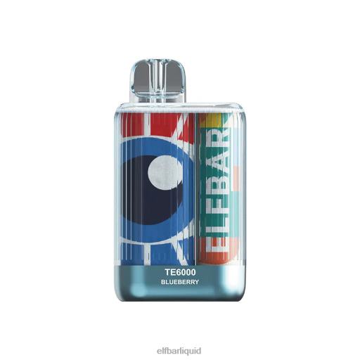ELFBAR- V2020390 elf bar 600 cz cukrová vata jednorázové vape te6000 potahy
