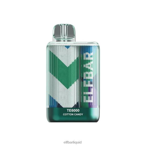 ELFBAR- V2020392 elf bar elfa modrá razz limonáda jednorázové vape te6000 potahy