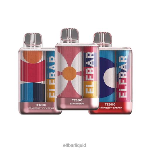 ELFBAR- V2020397 elf bar 5000 cz jahoda jednorázová vape te6000 jahodová komba
