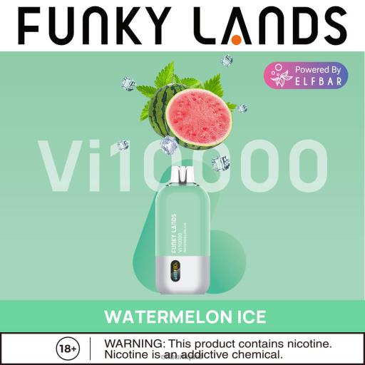 ELFBAR- V2020454 elf bar cz meloun malina duo led funky lands nejlepší příchuť jednorázový vape vi10000 ledová série