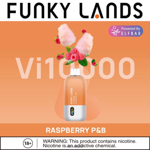 ELFBAR- V2020464 elf bar cz broskvová colada funky lands jednorázové vape vi10000 potáhnutí