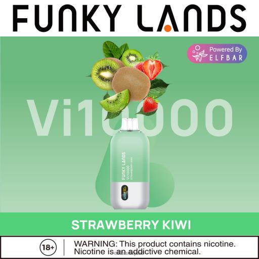 ELFBAR- V2020470 elf bar 600 cz melounový led funky lands jednorázové vape vi10000 potáhnutí