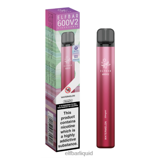 ELFBAR- V20204 elf bar cz vodní meloun Jednorázová vapka 600v2 - 20 mg