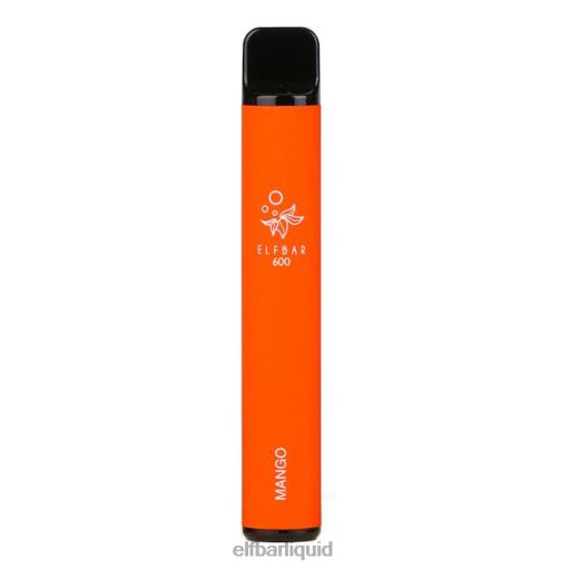 ELFBAR- V202051 elf bar liquid mango 600 jednorázových vaků - 20 mg