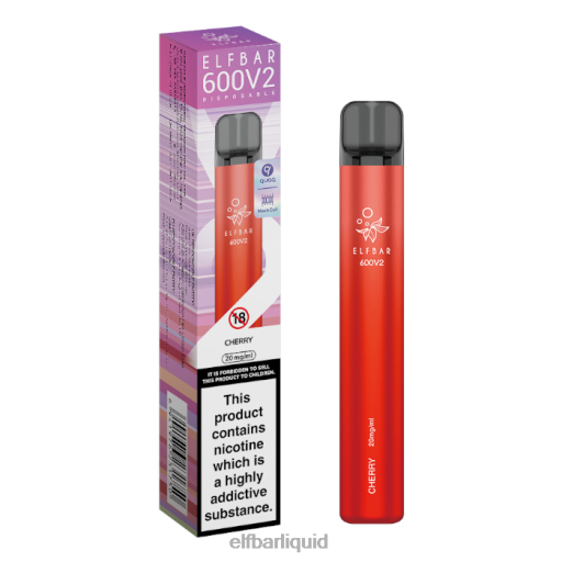 ELFBAR- V20205 elf bar liquid recenze třešeň Jednorázová vapka 600v2 - 20 mg